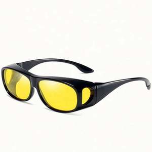 Lunettes de soleil polarisées pour la conduite nocturne avec logo personnalisé, nouvelle vente chaude, lunettes de sport, lunettes de vision nocturne, lunettes de protection pour hommes - Product Image 2
