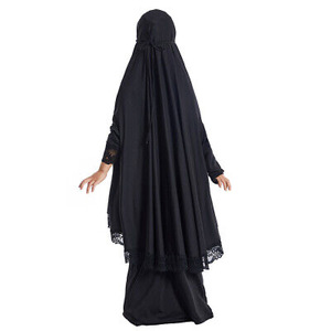 Bescheidene muslimische Kinder Set 2 Stück Jilbabs Mädchen Gebets kleid Abaya Khimar Hijab Rock Anzug für Kinder CD0020 - Product Image 6