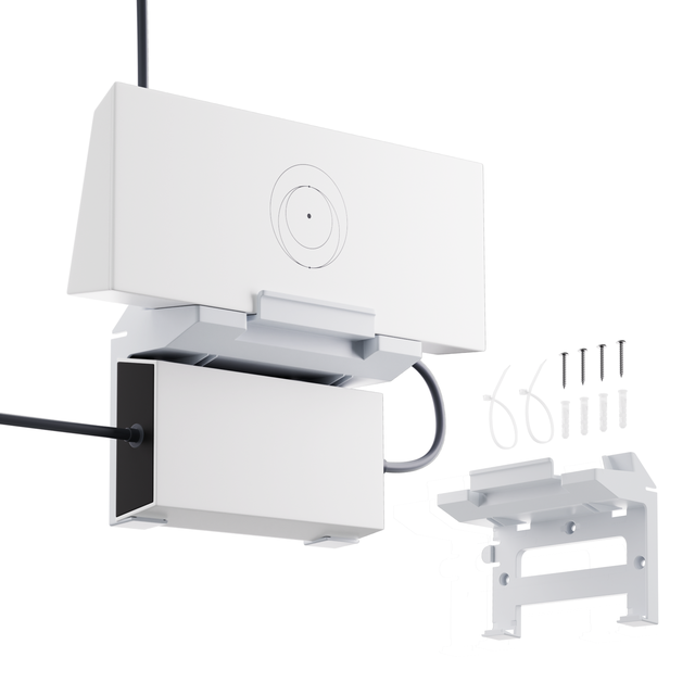 Starlink Gen 3 V3 2-in-1 Wall Mount for Router and Power Adapter Standard Router Bracket Installation Kit