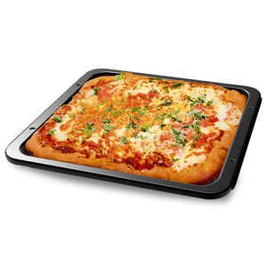 Plateau <span class=keywords><strong>de</strong></span> service à pizza carré avec revêtement antiadhésif <span class=keywords><strong>Plaque</strong></span> carrée <span class=keywords><strong>pour</strong></span> micro-ondes Plateau carré sans PFAS - Product Image 2