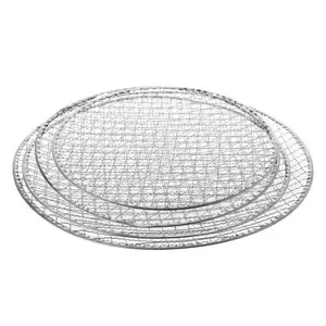 Good quality disposable barbecue grill wire mesh for roast fish