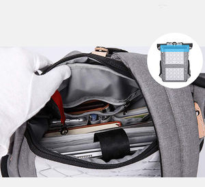 Mochila Deportiva Enrollable Personalizada Hecha con Botellas de Plástico Recicladas - Product Image 6