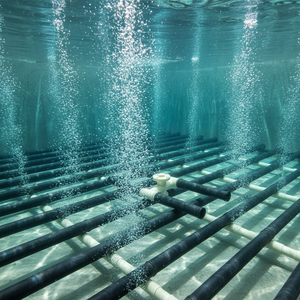 Diffuseur tubulaire personnalisable à <span class=keywords><strong>membrane</strong></span> <span class=keywords><strong>EPDM</strong></span> à bulles fines pour l'aération des bassins aquacoles et le traitement de l'eau avec transfert d'oxygène - Product Image 1