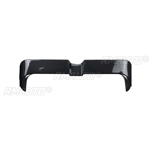 Aileron de toit arrière pour Volkswagen Golf 8 MK8 2020-2021 Noir Brillant, Garniture de Spoiler de Coffre Arrière - Product Image 3