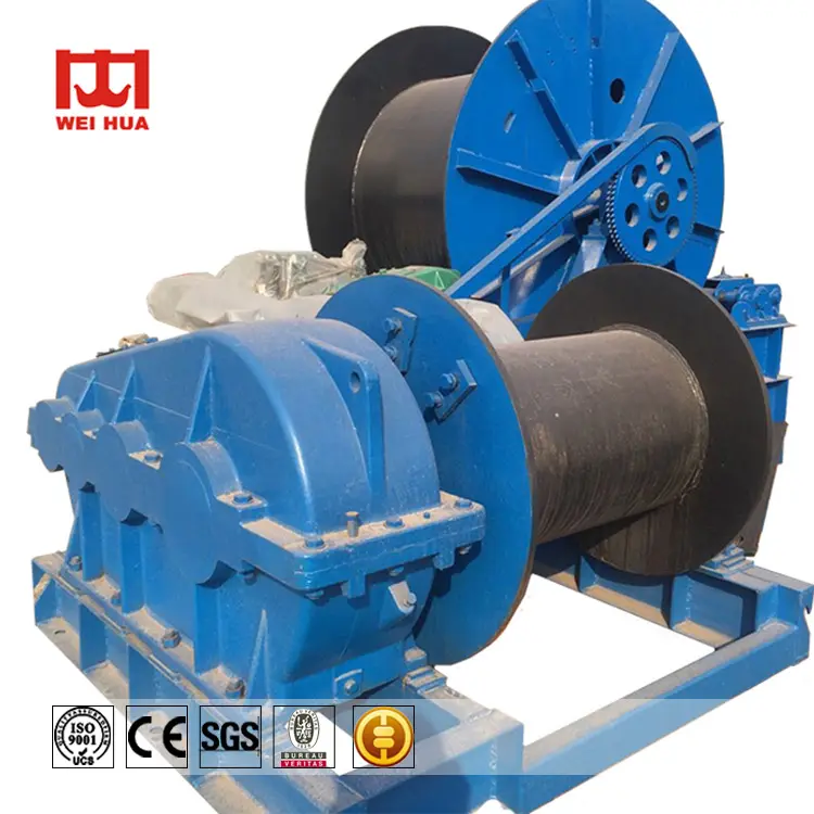 high quality hydraulic electric 100 ton 50 ton 40ton winch windlass price