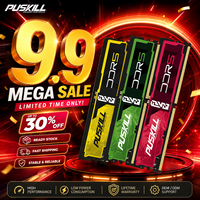 PUSKILL DDR5 32 Go 64 Go 5600 MHz 6000 MHz RAM de bureau UDIMM DDR5 Mémoire haute vitesse pour mise à niveau de station de travail