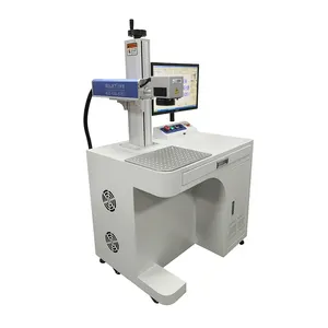 Machine de marquage laser à fibre de table MISJET 200W pour la gravure de texte ou de motifs sur des matériaux métalliques