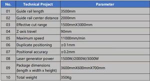 เครื่องตัดไฟเบอร์เลเซอร์อัตโนมัติ 3000W พร้อมหัว Raytools ความแม่นยำ 0.2 มม. เครื่องตัดโลหะด้วยเลเซอร์ CNC สำหรับงานผลิตอุตสาหกรรม - Product Image 6