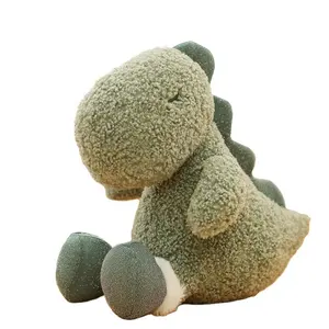 Children's Toy Creative Gift Customized Plush Soft Green Dinosaur Toy for Baby and Children