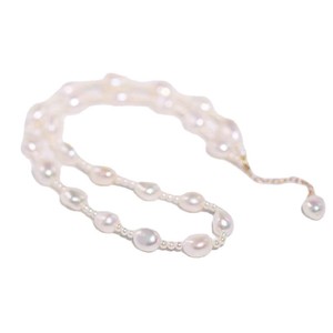 Collar de Perlas de Agua Dulce con Forma Barroca de 2-8 mm, Diseño Versátil y Moderno, Estilo INS - Product Image 4