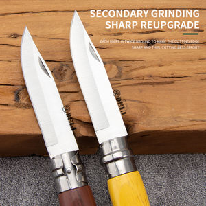 سكين جيب حادة محمولة متعددة الأغراض قابلة للطي من الفولاذ المقاوم للصدأ للتخييم والصيد - Product Image 5