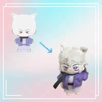 Peluche personnalisée professionnelle 10 cm 15 cm pour poupée Kpop en matériau souple de magasin en ligne