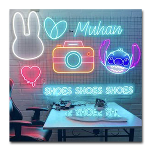 Indoor Outdoor Curved LED Neon Lighting Signage <strong>Canopy</strong> Advertising Decor for <strong>Company</strong> Shops Weddings Made Acrylic Transformer - Product Image 4