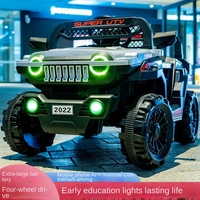 Mobil UTV Listrik Anak 12V 380W Bertenaga Baterai Mainan Off-Road Kontrol Jarak Jauh 2.4G Lampu LED Edukasi Dini Usia 3-8 Tahun