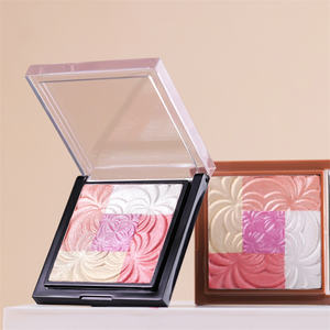 Paleta de Sombras de Ojos Personalizable Multicolor, Acabado Mate de Larga Duración, <span class=keywords><strong>5</strong></span> Tonos Tierra, Marca Privada - Product Image 4