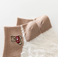 Chaussettes tendance chérie en coton pour hommes et femmes Offre Spéciale conception de logo personnalisé sport à la cheville en polyester