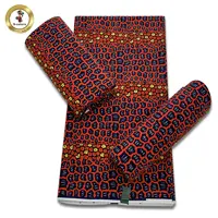 African Ankara Real Wax Fabric Prints, Java Wax, Bright Wax