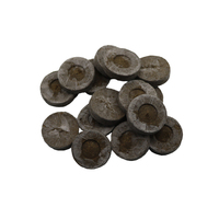 Pellets de tourbe pour pépinière, pour la plantation de fleurs de jardin, agriculture, bloc de terre verte pour la culture de semis