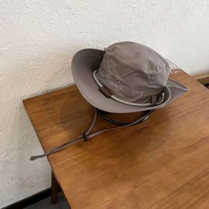 Factory Designer Sun protection Waterproof Breathable Outdoor Hiking <b>Hat</b> Embroidery logo Bucket <b>Hat</b> With String - Product Image 5