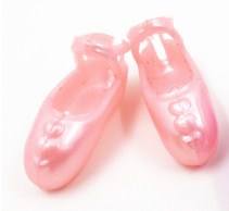 <span class=keywords><strong>Mini</strong></span> zapatillas de ballet de muñeca bjd, zapatos planos para baribe, en miniatura, plastic1/6, 30cm, novedad - Product Image 4
