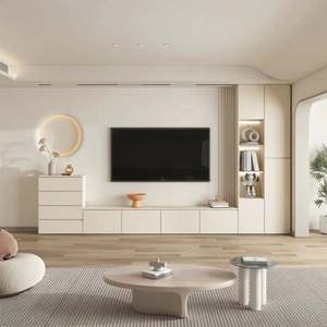 Modern Wall Mounted TV Cabinet Luxury Stand Entertainment Center <b>Floating</b> <b>Unit</b> - Product Image 1