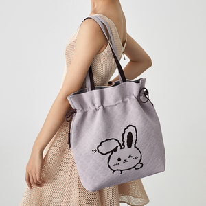 Chất lượng cao giản dị nữ vai túi với thiết kế dễ thương nút đóng cửa đóng mở và phụ nữ trẻ thời trang cho phụ nữ - Product Image 2