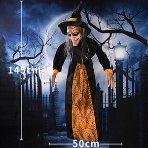 Decoración de <span class=keywords><strong>Halloween</strong></span> de bruja con control de voz espeluznante accesorios de ojos brillantes para casa embrujada para decoraciones de Navidad y Pascua - Product Image 6