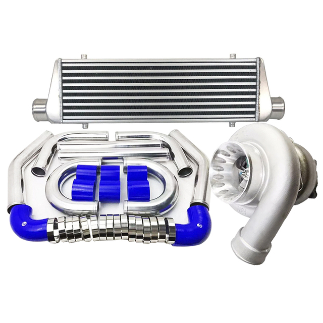 Universal Turbo Kits GT3582 T3 AR.70/63 & Intercooler & Piping Kits 2.5"
