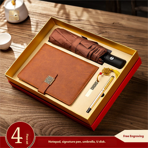 Company High End Insulated Cup <strong>Umbrella</strong> <strong>Gift</strong> Box Customized Logo Practical Business <strong>Gift</strong> <strong>Set</strong> - Product Image 3