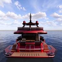 Yacht de luxe ORCA de 70 pieds, coque en aluminium, deux moteurs diesel 2*1050HP IPS, rotation complète à 360°, 22 nœuds, écran tactile et commande à distance