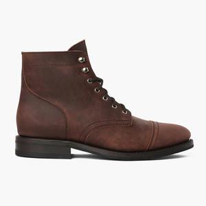 Nouvelles Bottes de Travail Rétro Américaines à Bout Rond pour le Commerce Extérieur Transfrontalier, Chaussures de <span class=keywords><strong>Moto</strong></span> Montantes pour Hommes Automne - Product Image 3