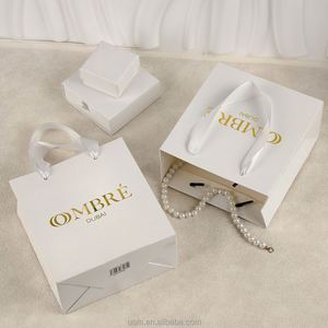 Bolsa de Papel para Joyería al por Mayor de Alta Calidad, con Cinta de Lujo Personalizada para Cosméticos, Ropa, Compras, Almacenamiento de Gafas - Product Image 4