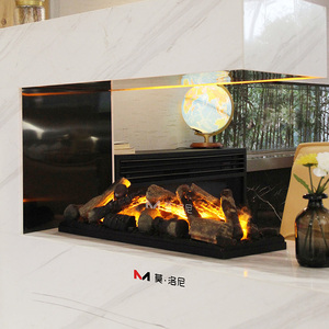 Lareira Elétrica Moderna e Mais Popular com Suporte para TV Estilo Tradicional - Product Image 5