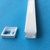 US-N2020SE Tube flexible en silicone néon LED de 20 mm, diffuseur, tuyau en caoutchouc, canal de profil LED pour bande LED PCB 10 mm