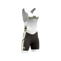 Singlet Gulat Ukuran Besar Ringan Berbahan Mesh, Cepat Kering, Tahan Lama, Bermotif, Cocok untuk Musim Panas, Unisuit Dayung
