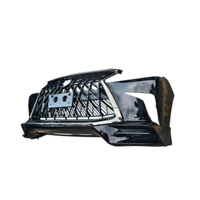 Untuk Perakitan Bumper Depan dan Belakang dari Model Lexus LX570 yang Populer, dilengkapi dengan Grille dan Kit Radiator Berkualitas Tinggi