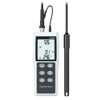 AE8601 pH-mètre portable à batterie testeur pH ORP plage 0.00-14.00 avec ATC écran LCD pour test de l'eau aquaculture