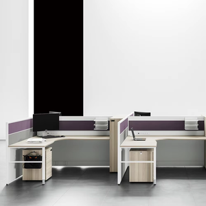 Bureau poste de travail cloison écran bureau cloison flexible extensible bureau cabine poste de travail - Product Image 2