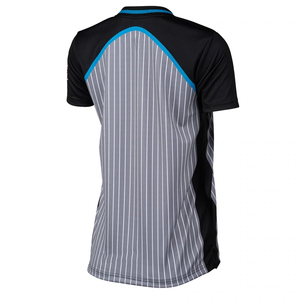 Custom scheidsrechtershirts voor heren & dames, sublimatie basketbal shirt met strepen, scheidsrechtertenue - Product Image 3