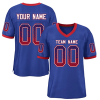 Jersey Sepak Bola Personalisasi untuk Hari Pertandingan, Pakaian Seragam Keluarga, Kaos Tim Kustom dengan Nama dan Nomor Pemain, Hadiah Ulang Tahun