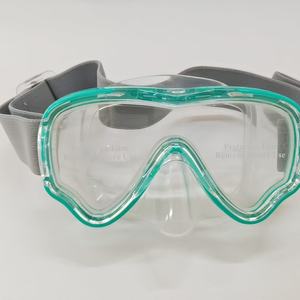 Masque de plongée pour enfants anti-buée, entièrement sec, en silicone, verres en verre trempé, bandeau tricoté, masque de plongée - Product Image 6