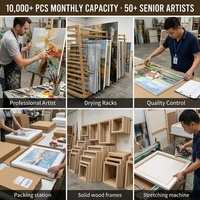 Commandes personnalisées en gros de peintures et d'art mural, peintures à l'huile sur toile à prix avantageux
