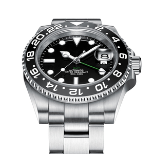 Orologio Meccanico Automatico da Uomo, Montre Homme, Impermeabile 10ATM, Cinturino in Acciaio Inossidabile, Vetro Zaffiro Autentico, NH34 Diver - Product Image 2