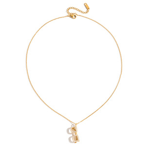 Collar con Colgante de Gafas de Sol, Chapado en Oro de 18K, con Circonita, Joyería para Mujer, Uso Diario, Colgantes Temáticos, Joyería Fina - Product Image 5