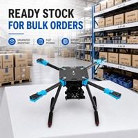 Kit de châssis en fibre de carbone Holybro X500 V2 pour drone multirotor 4 axes, compatible avec les contrôleurs de vol Pixhawk 6C et 6X