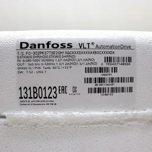 Variador de Frecuencia Danfoss Original VFD FC-302 131B0123 VLT Automation Drive 0.37 kW 0.5 HP Trifásico 380-500 V - Product Image 4
