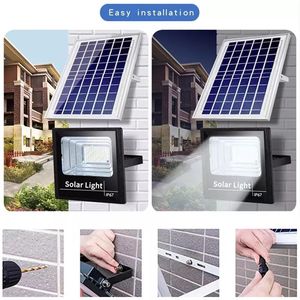 Bán Buôn IP67 Ngoài Trời Spotlight An Toàn 300W Năng Lượng Mặt Trời Nhẹ Lũ Lụt Ánh Sáng Cho Barn Vườn Hồ Bơi Nhà Để Xe LED Năng Lượng Mặt Trời Cảm Biến Chuyển Động Ánh Sáng - Product Image 4