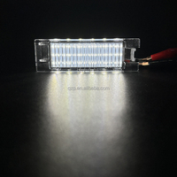 Lámpara LED para Matrícula de Coche, Sin Errores, para Opel Adam Corsa C/D/E Astra H/J/K Insignia Vectra Zafira