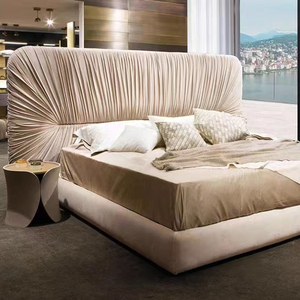 <span class=keywords><strong>Testiera</strong></span> <span class=keywords><strong>Letto</strong></span> Morbida di Lusso <span class=keywords><strong>180x200</strong></span> Design Moderno Letti con Telaio in Legno Matrimoniale King Size per Arredamento Camera da <span class=keywords><strong>Letto</strong></span> - Product Image 2