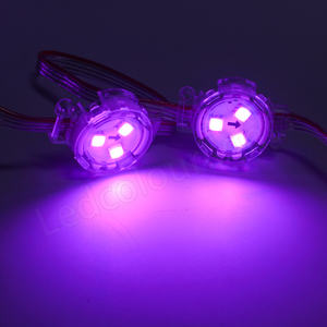 Đèn <span class=keywords><strong>LED</strong></span> Pixel RGB 12V 5050 Chip, đường kính 40mm, nguồn sáng điểm, dùng cho trang trí quảng cáo, đèn dây Giáng sinh, ngoài trời, dạng chấm - Product Image 6